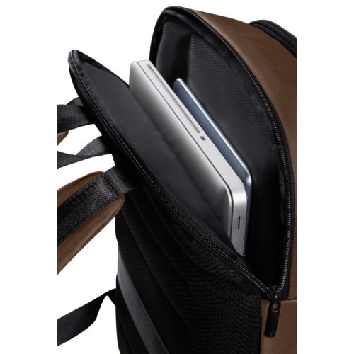 Samsonite 153266-1139 Relyon, Σακίδιο Πλάτης, Πολυεστέρας, ΑΤΑΝ, Καφέ