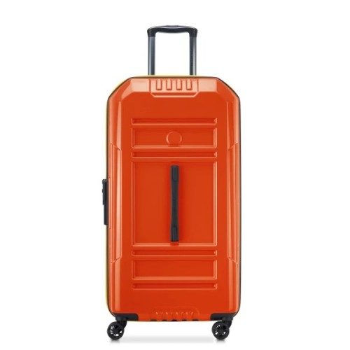 Delsey 218182825 Rempart, Βαλίτσα Πολύ Μεγάλη, Σκληρή, Πορτοκαλί