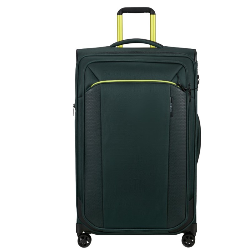 Samsonite 143331-5257 Respark, Βαλίτσα Μεγάλη, Ύφασμα, ATAN 79cm, Σκούρο Πράσινο