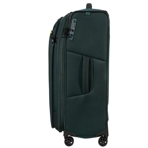 Samsonite 143331-5257 Respark, Βαλίτσα Μεγάλη, Ύφασμα, ATAN 79cm, Σκούρο Πράσινο
