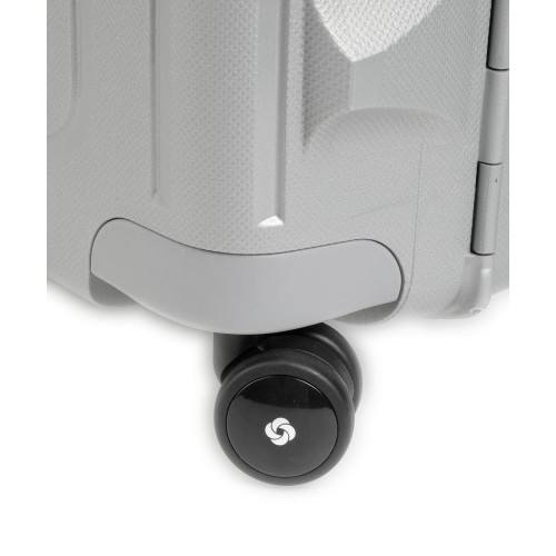 Samsonite 49307-1776 S Cure, Βαλίτσα Μεγάλη, Σκληρή, ΑΤΑΝ, Ασημί