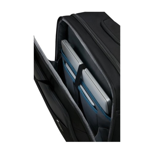 Samsonite 153528-1041 Evosight, Επαγγελματική Τσάντα Τροχήλατη, Ύφασμα, ΑΤΑΝ, Μαύρο