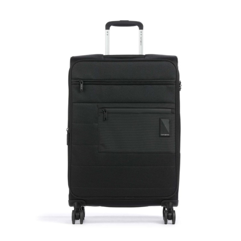 Samsonite 145451-1041 Vaycay, Βαλίτσα Μεσαία, Ύφασμα, ATAN, Μαύρο