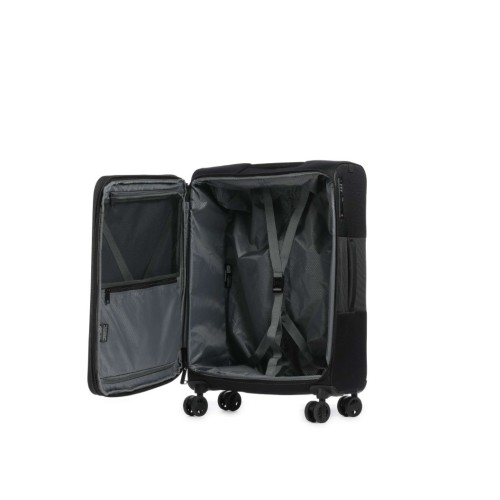 Samsonite 145451-1041 Vaycay, Βαλίτσα Μεσαία, Ύφασμα, ATAN, Μαύρο