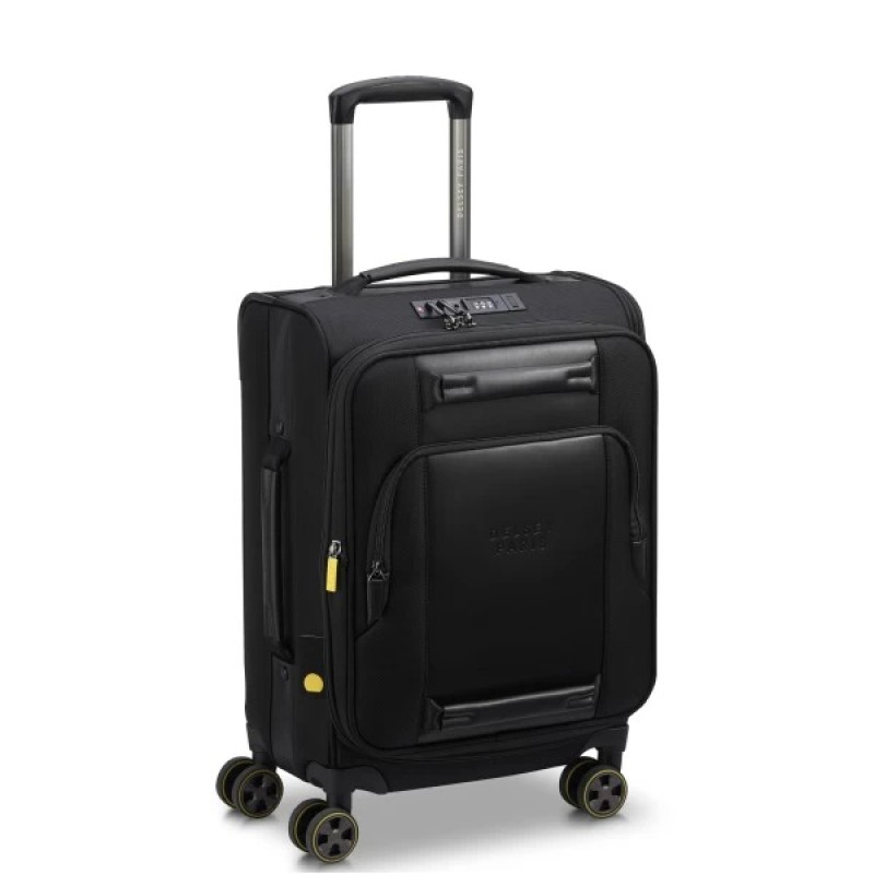 Delsey 119980100 Wagram, Βαλίτσα Μικρή/Καμπίνας, Ύφασμα, Μαύρο
