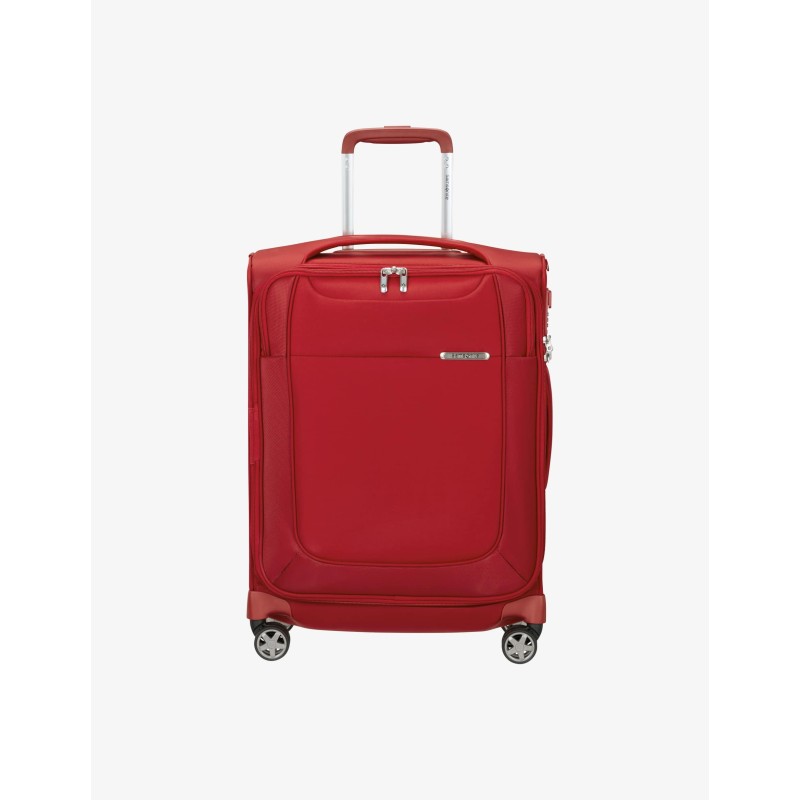 Samsonite 137229-1198 D Lite Spinner Expandable, Ύφασμα, Μικρή/Καμπίνας, ATAN, Κόκκινο