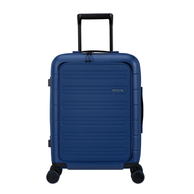 American Tourister 139278-1598 Novastream, Βαλίτσα Μικρή/Καμπίνας 55x40x20cm, Σκληρή, ΑΤΑΝ, Μπλε