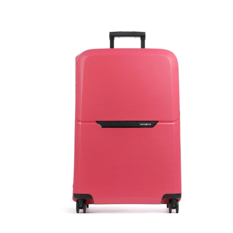Samsonite 139847-2055 Magnum Eco, Βαλίτσα Μεγάλη, Σκληρή, ΑΤΑΝ, Κόκκινο