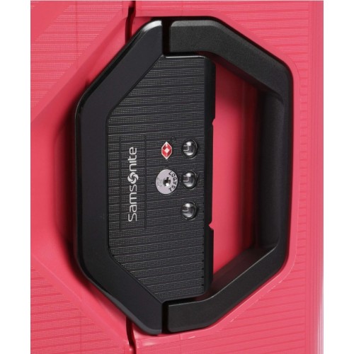 Samsonite 139847-2055 Magnum Eco, Βαλίτσα Μεγάλη, Σκληρή, ΑΤΑΝ, Κόκκινο