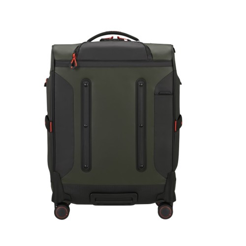 Samsonite 140885-9199 Ecodiver Spinner, Βαλίτσα Μικρή/Καμπίνας 55cm, Ύφασμα, ΑΤΑΝ, Χακί