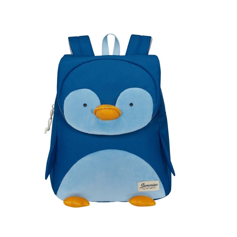 Samsonite 142472-9675 Happy Sammies Eco Backpack, Παιδικό Σακίδιο Πλάτης, Ύφασμα, ΑΤΑΝ, Μπλε