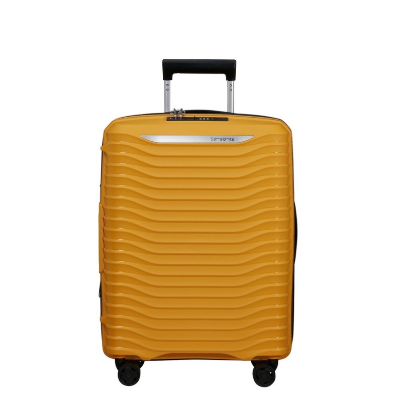 Samsonite 143109-1924 Upscape, Βαλίτσα Μεσαία, Σκληρή, ΑΤΑΝ, Κίτρινο