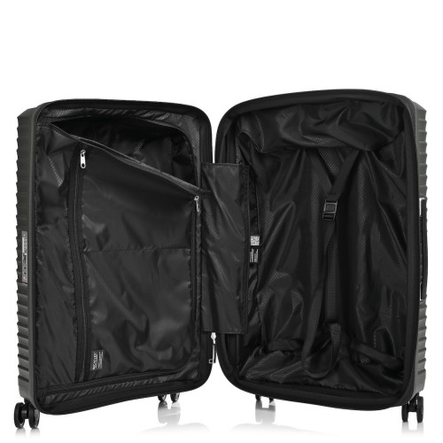 Samsonite 143109-9199 Upscape, Βαλίτσα Μεσαία 68cm, Σκληρή, ΑΤΑΝ, Χακί
