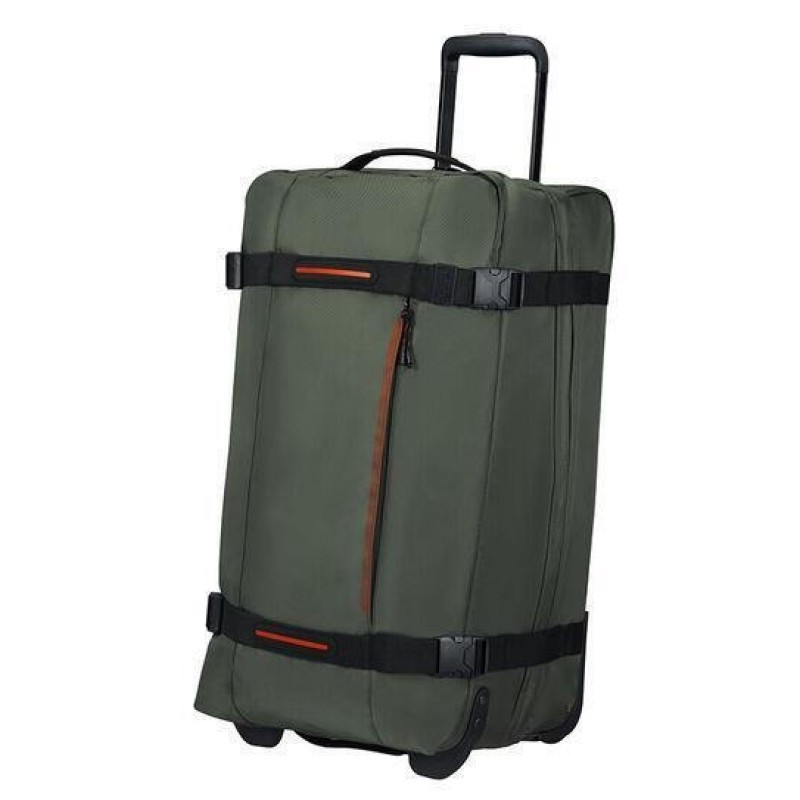 American Tourister 143164-3457 Urban Track, Ύφασμα, Με ρόδες, Μεγάλος, ATAN, Χακί