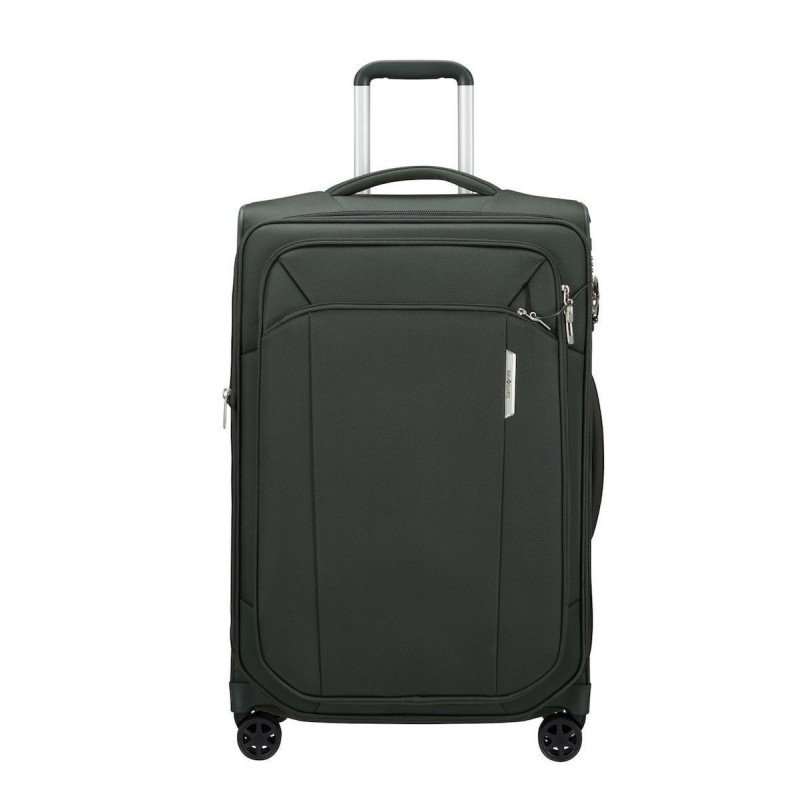 Samsonite 143330-1339 Respark, Βαλίτσα Μεσαία, Ύφασμα, ATAN, Πράσινο