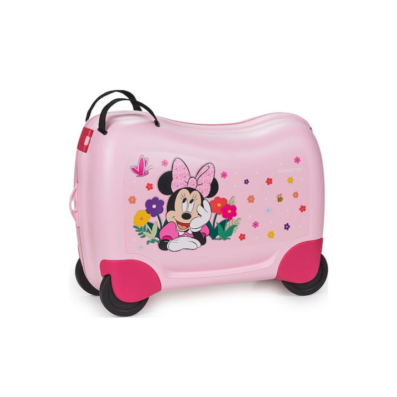 Samsonite 145048-A650 Dream2Go Disney Flower Power, Βαλίτσα Μικρή/Καμπίνας, Σκληρή, ΑΤΑΝ, Ροζ