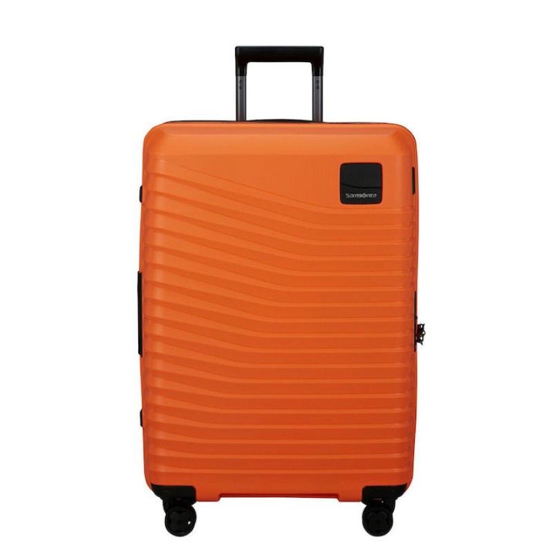 Samsonite 146914-1953 Intuo, Βαλίτσα Μεσαία, Πολυπροπυλένιο, ΑΤΑΝ, Πορτοκαλί