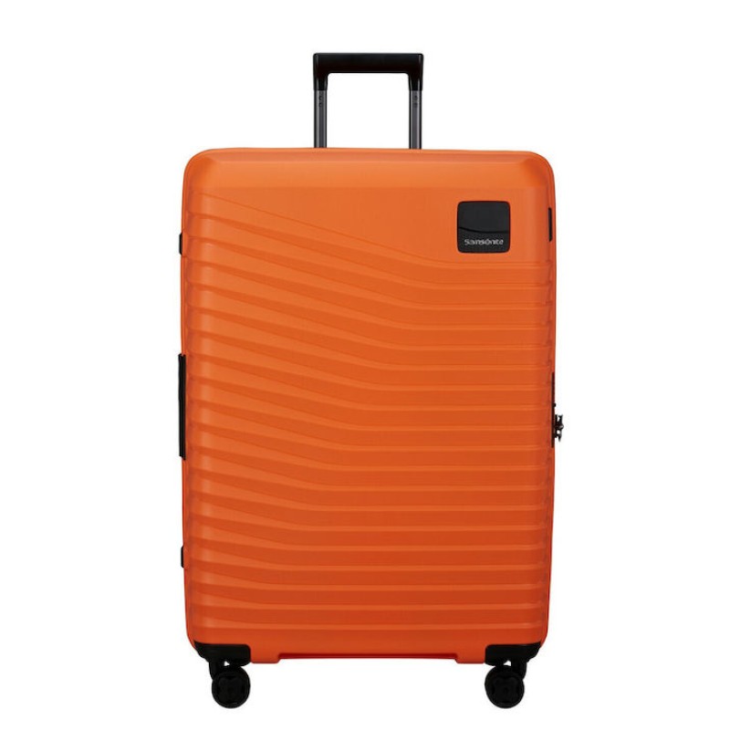 Samsonite 146915-1953 Intuo, Βαλίτσα Μεγάλη, Πολυπροπυλένιο, ΑΤΑΝ, Πορτοκαλί