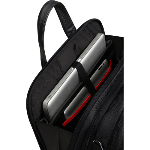Samsonite 147141-1041 PRO-DLX 6, Τσάντα Laptop, Ύφασμα, ΑΤΑΝ, Μαύρο
