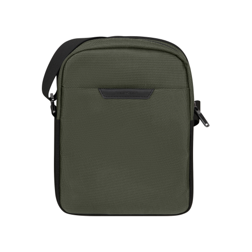 Samsonite 147144-1388 Pro-DLX 6 Crossbody Bag. Ανδρικό Τσαντάκι Χιαστί, Ύφασμα, ΑΤΑΝ, Χακί