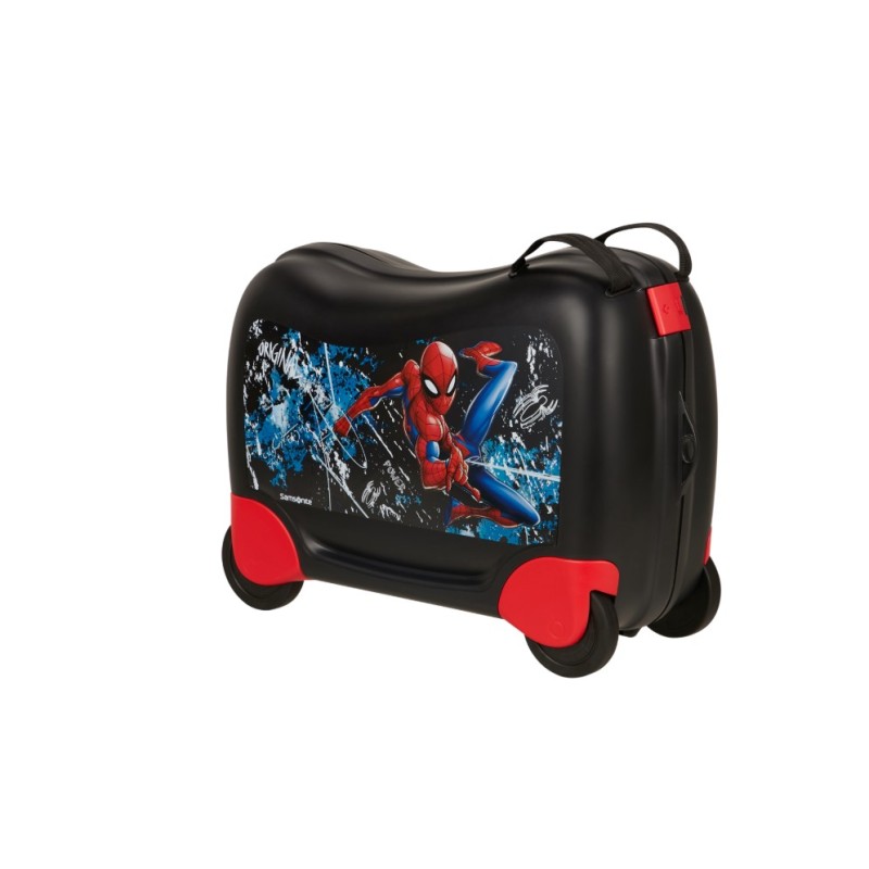 Samsonite 149353-A652 DREAM2GO Disney Spiderman Mystery, Βαλίτσα Μικρή/Καμπίνας, Σκληρή, Μαύρο