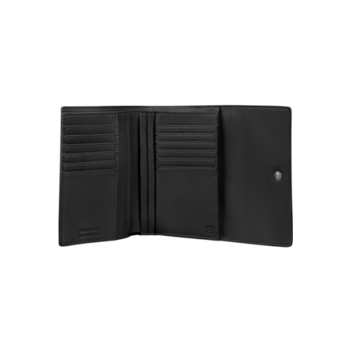 Samsonite 149539-1041 Zalia, Γυναικείο Πορτοφόλι, Συνθετικό Δέρμα (Πολυουρεθάνη), ΑΤΑΝ, Μαύρο