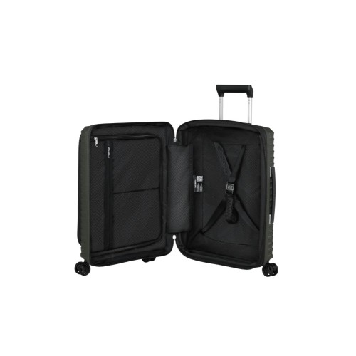 Samsonite 150700-9199 Upscape Spinner, Βαλίτσα Μικρή/Καμπίνας, Πολυπροπυλένιο, ΑΤΑΝ, Χακί