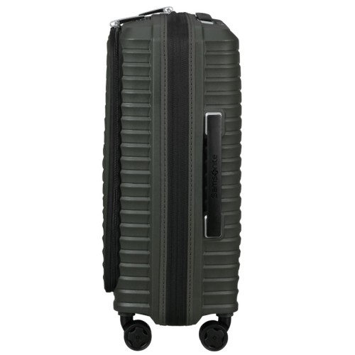 Samsonite 150700-9199 Upscape Spinner, Βαλίτσα Μικρή/Καμπίνας, Πολυπροπυλένιο, ΑΤΑΝ, Χακί