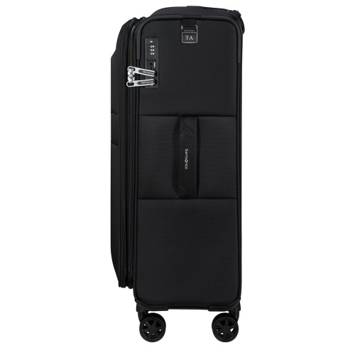 Samsonite 150716-1041 Urbify, Βαλίτσα Μεσαία, Ύφασμα, ΑΤΑΝ, Μαύρο