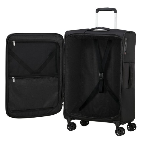 Samsonite 150716-1041 Urbify, Βαλίτσα Μεσαία, Ύφασμα, ΑΤΑΝ, Μαύρο
