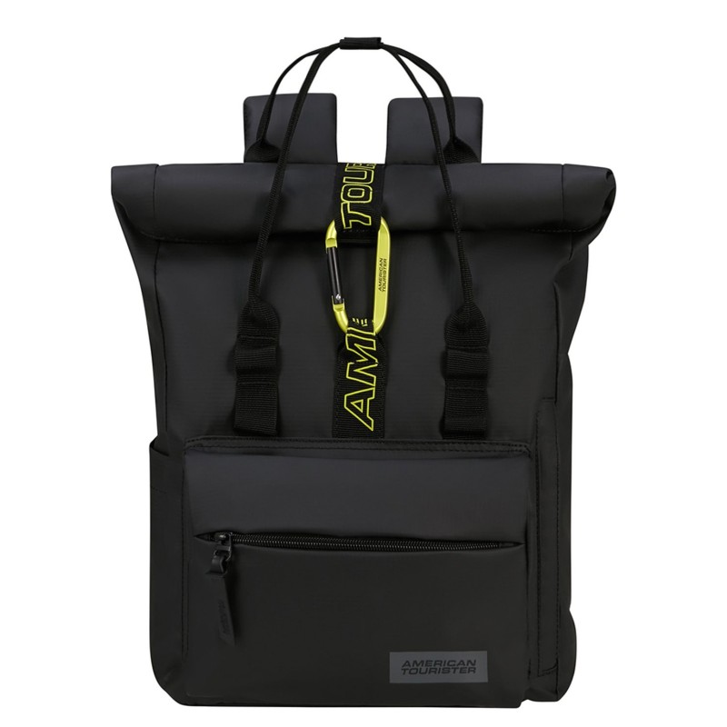 American Tourister 151450-1041 Urban Groove UG16, Σακίδιο Πλάτης, Πολυπροπυλένιο, ΑΤΑΝ, Μαύρο
