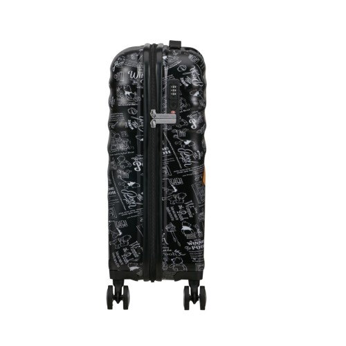 American Tourister 152579-9700  Winnie The Pooh, Βαλίτσα Μικρή/Καμπίνας, Σκληρή, ΑΤΑΝ, Μαύρο