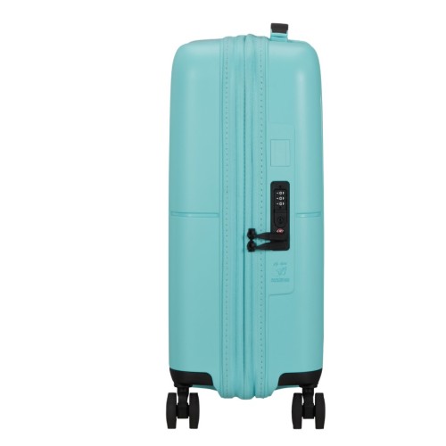 American Tourister 153856-A721 Disney Stitch Flower, Βαλίτσα Μικρή/Καμπίνας 55x40x20cm, Πολυπροπυλένιο, ΑΤΑΝ, Γαλάζιο