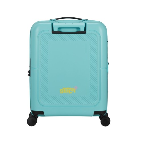 American Tourister 153856-A721 Disney Stitch Flower, Βαλίτσα Μικρή/Καμπίνας 55x40x20cm, Πολυπροπυλένιο, ΑΤΑΝ, Γαλάζιο