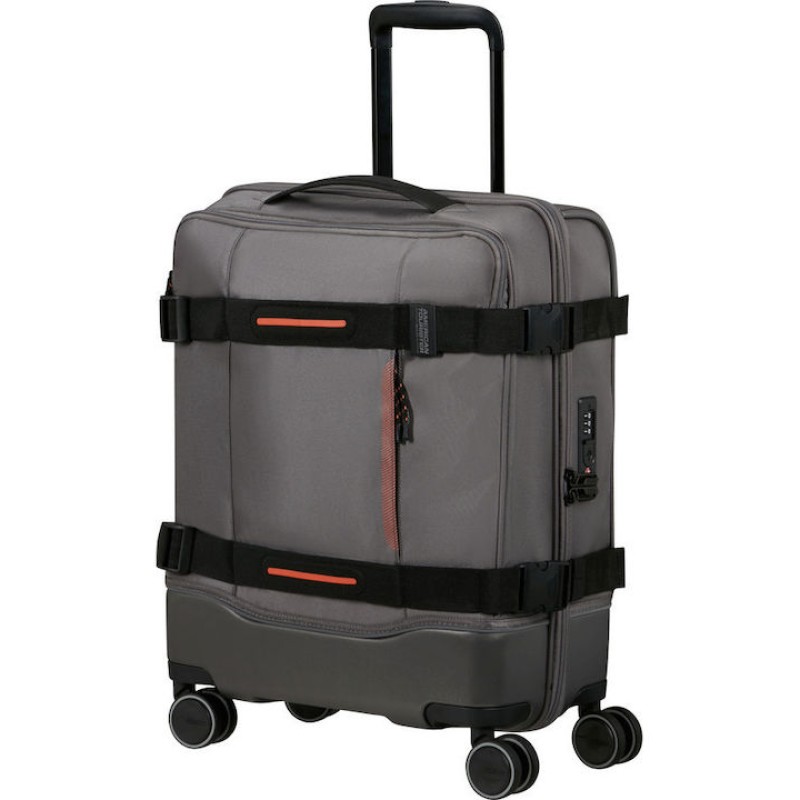 American Tourister 154673-1261 Urban Track, Βαλίτσα Μικρή/Καμπίνας, Ύφασμα, ΑΤΑΝ, Γκρι