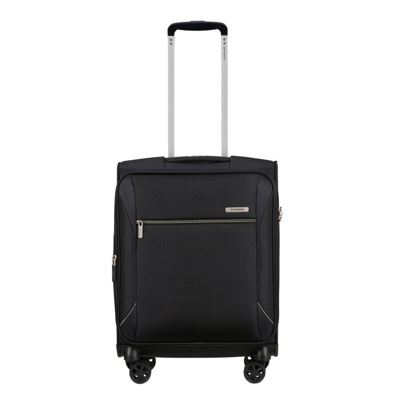Samsonite 154779-1041 Base Breeze, Βαλίτσα Μικρή/Καμπίνας, Ύφασμα, ΑΤΑΝ, Μαύρο