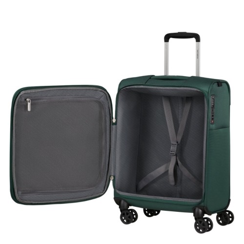 Samsonite 154779-1259  Base Breeze, Βαλίτσα Μικρή/Καμπίνας, Ύφασμα, ΑΤΑΝ, Πράσινο