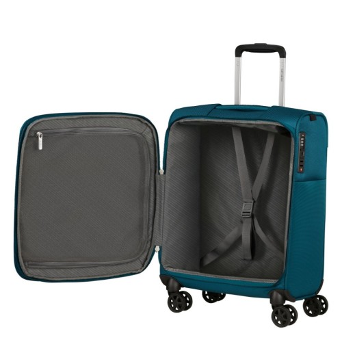 Samsonite 154779-1686 Base Breeze, Βαλίτσα Μικρή/Καμπίνας, Ύφασμα, ΑΤΑΝ, Μπλε