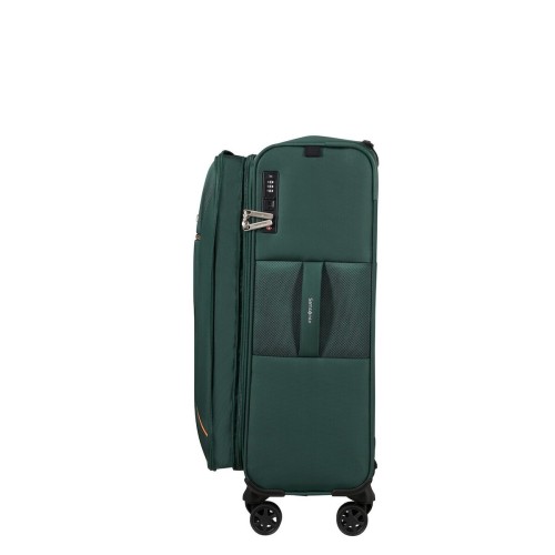 Samsonite 154780-1259 Base Breeze, Βαλίτσα Μεσαία, Ύφασμα, ΑΤΑΝ, Πράσινο