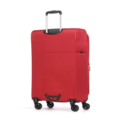 Samsonite 154780-1726 Base Breeze, Βαλίτσα Μεσαία, Ύφασμα, ΑΤΑΝ, Κόκκινο