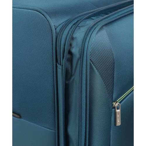 Samsonite 154781-1686 Base Breeze, Βαλίτσα Μεγάλη, Ύφασμα, ΑΤΑΝ, Πετρόλ
