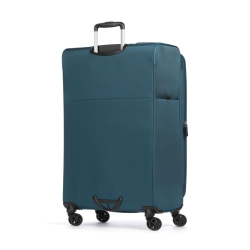 Samsonite 154781-1686 Base Breeze, Βαλίτσα Μεγάλη, Ύφασμα, ΑΤΑΝ, Πετρόλ