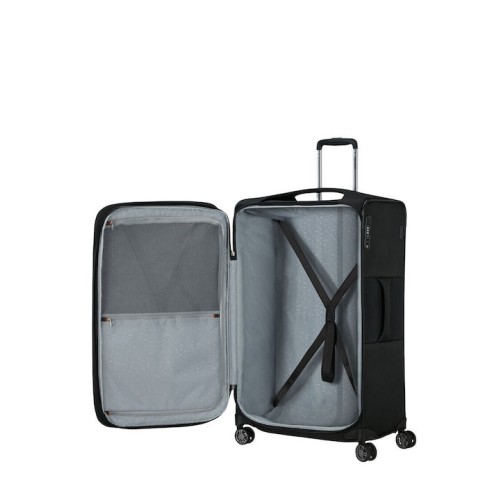 Samsonite 154968-1041 Re-Lite, Βαλίτσα Μεγάλη, Ύφασμα, ΑΤΑΝ, Μαύρο