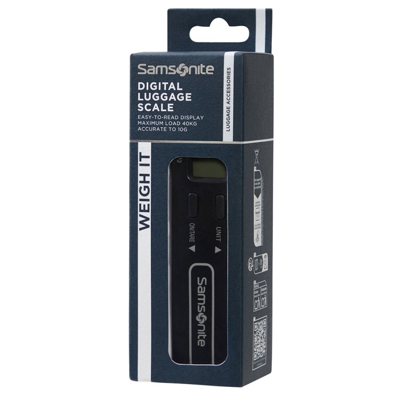 Samsonite 155579-1041 TA Revolution, Ζυγαριά Αποσκευών, ΑΤΑΝ, Μαύρο