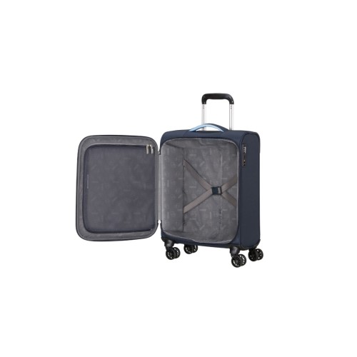 American Tourister 157364-9486 Cloudrider, Βαλίτσα Μικρή/Καμπίνας 55x40x20cm, Ύφασμα, ΑΤΑΝ, Μπλε