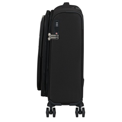 American Tourister 157365-1465 Cloudrider Spinner, Βαλίτσα Μικρή/Καμπίνας, Ύφασμα, ΑΤΑΝ, Μαύρο