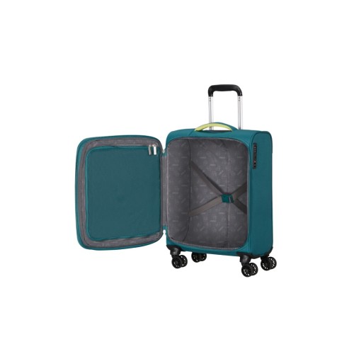American Tourister 157365-D834 Cloudrider Spinner, Βαλίτσα Μικρή/Καμπίνας, Ύφασμα, ΑΤΑΝ, Πετρόλ