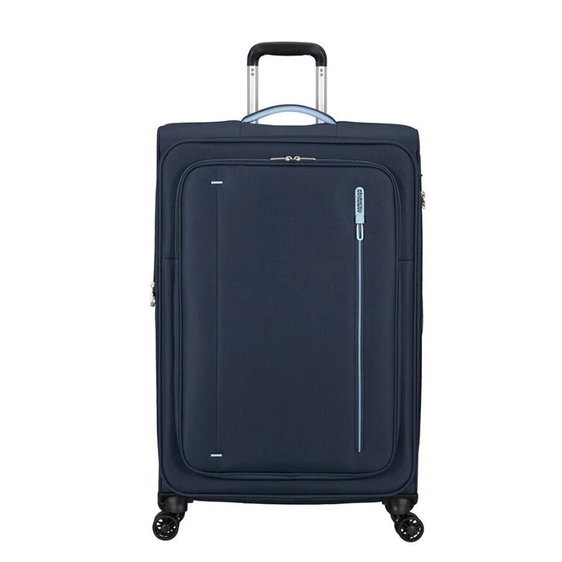 American Tourister 157367-9486 Cloudrider, Βαλίτσα Μεγάλη, Ύφασμα, ΑΤΑΝ, Μπλε