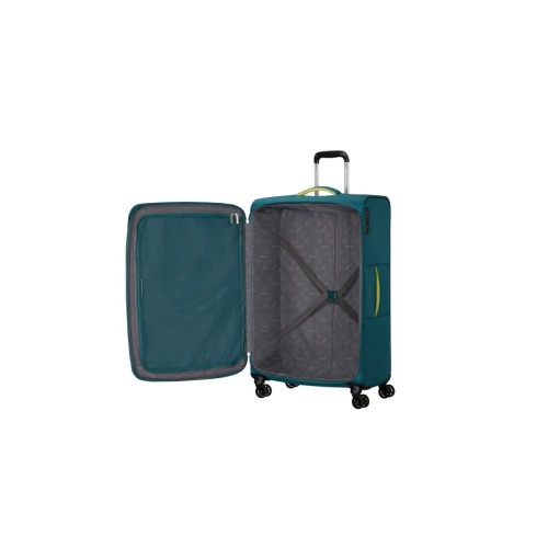 American Tourister 157367-D834 Cloudrider, Βαλίτσα Μεγάλη, Ύφασμα, ΑΤΑΝ, Πετρόλ