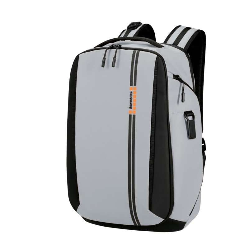 Samsonite 157597-1408 Active Road Backpack, Σακίδιο Πλάτης, Πολυεστέρας, ΑΤΑΝ, Γκρι
